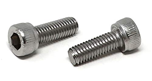 iexcell 50 Pcs M5 x 14mm Thread Pitch 0.8 mm Stainless Steel 304 Hex Socket Head Cap Screws Bolts Kit - Image 2